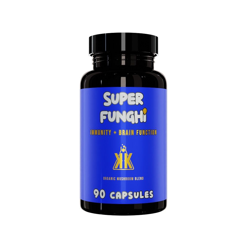 Super Funghi (Chaga, Lion's Mane, Cordyceps, Reishi Organic Mushroom Blend)
